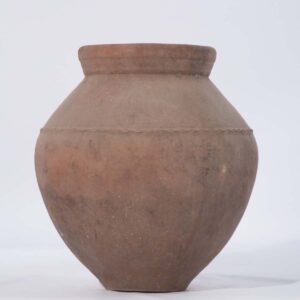 Vaso Terracota Malú em Cerâmica Rústica