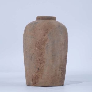Vaso Terracota Clara em Cerâmica Fosca