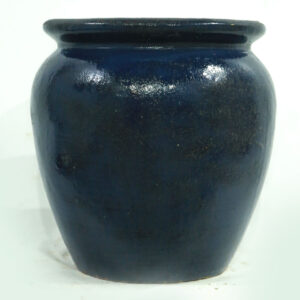 Vaso Vietnamita de Cerâmica Azul Grande