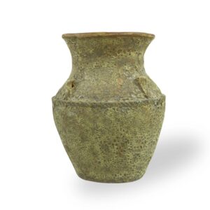 Vaso Verde com Mini Alças Triangulares