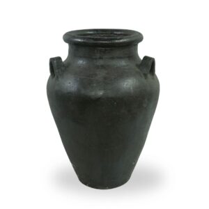 Vaso em Pedra Vulcânica Fosca