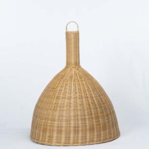 Luminária de Teto P Karang em Rattan Bege