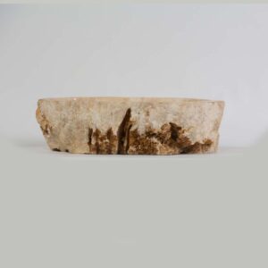 Cuba de Pedra Petrificada Bege