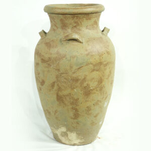 Vaso Vietnamita Rústico Corten em Cerâmica Importado