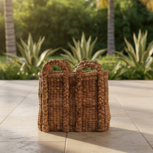 Cestaria Fibra Natural Caixote P