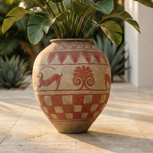 Vaso Balinês Primitivo A81 x D65 cm
