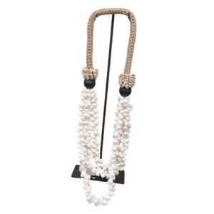 Colar Decorativo Conchas Branquinhas