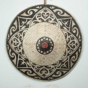 Chapéu Decorativo Fibra Natural Arte Étnica