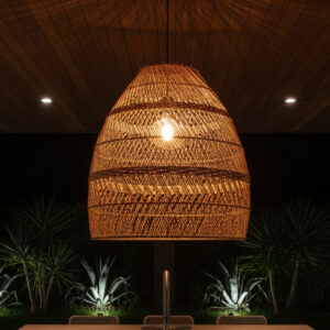 Luminária Suka em Rattan Natural Média