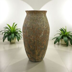 Vaso Vietnamita Atlantis Tay Corten em Cerâmica Importado