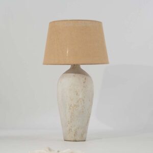 Abajur Indonésia de Pedra