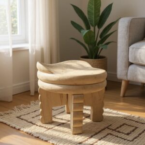 Banco em Madeira Teca Natural A48 X L48Cm