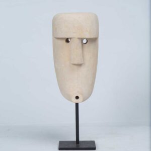 Escultura Ancestral Tribal em Pedra