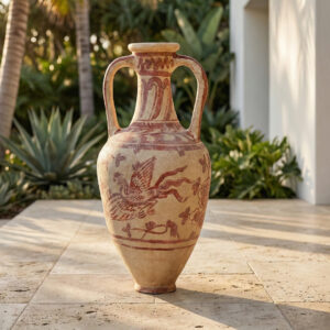 Vaso Balinês Primitivo A70 x D30 cm