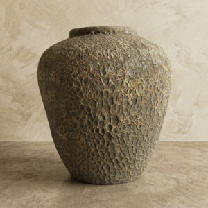 Vaso Vietnamita Atlantis Grey Cer D65xA75 D65XA75