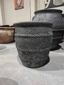 Vaso Vietnamita Atlantis Black D54 X A56Cm