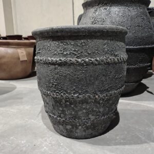 Vaso Vietnamita Atlantis Black D54 X A56Cm