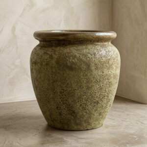 Vaso Vietnamita Atlantis Corten Cer D53xA56