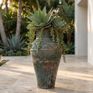 Vaso Balinês Primitivo A42 x D26 cm