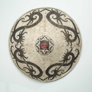 Chapéu Decorativo Fibra Natural Kalimantan