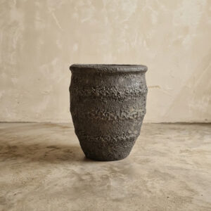 Vaso Vietnamita Atlantis Black A40 X D30Cm