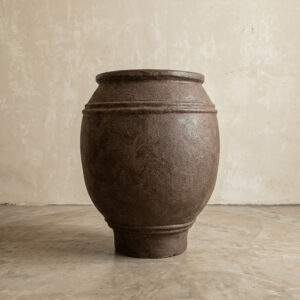 Vaso Vietnamita Rustic Brown  A83 x D60