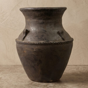 Vaso Vietnamita Rustic Black  A100 X D75