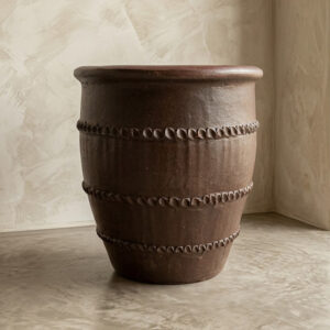 Vaso Vietnamita Rustic Natural Clay A60 X D55 Cm
