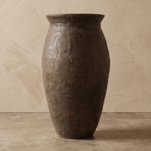 Vaso Vietnamita Rustic Black A120 X D70 CM