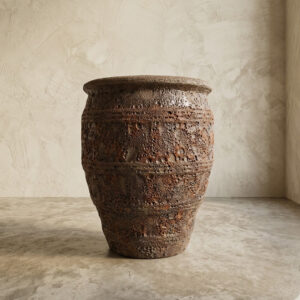 Vaso Vietnamita Atlantis Brown  A60xD45