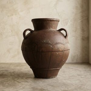 Vaso Vietnamita Rústic Nat Clay Cer A65XD50