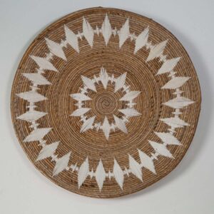 Cestaria de Parede Tribal Branca G