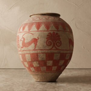 Vaso Balinês Primitivo A66 x D50 cm