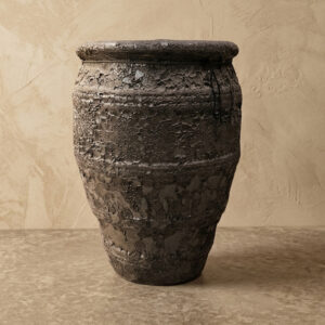 Vaso Vietnamita Atlantis Black A45 X D30Cm
