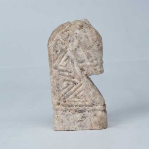 Escultura de Pedra Kuda Tribal  A16X L5X P7cm