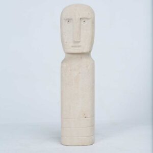Escultura Tribal Essence em Pedra Natural A30 X L7 X P7cm