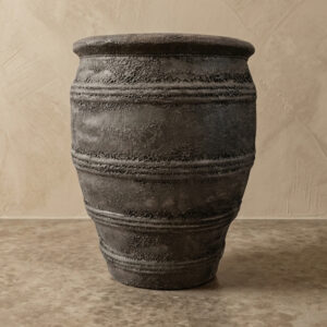 Vaso Vietnamita Atlantis Black A60 X D45